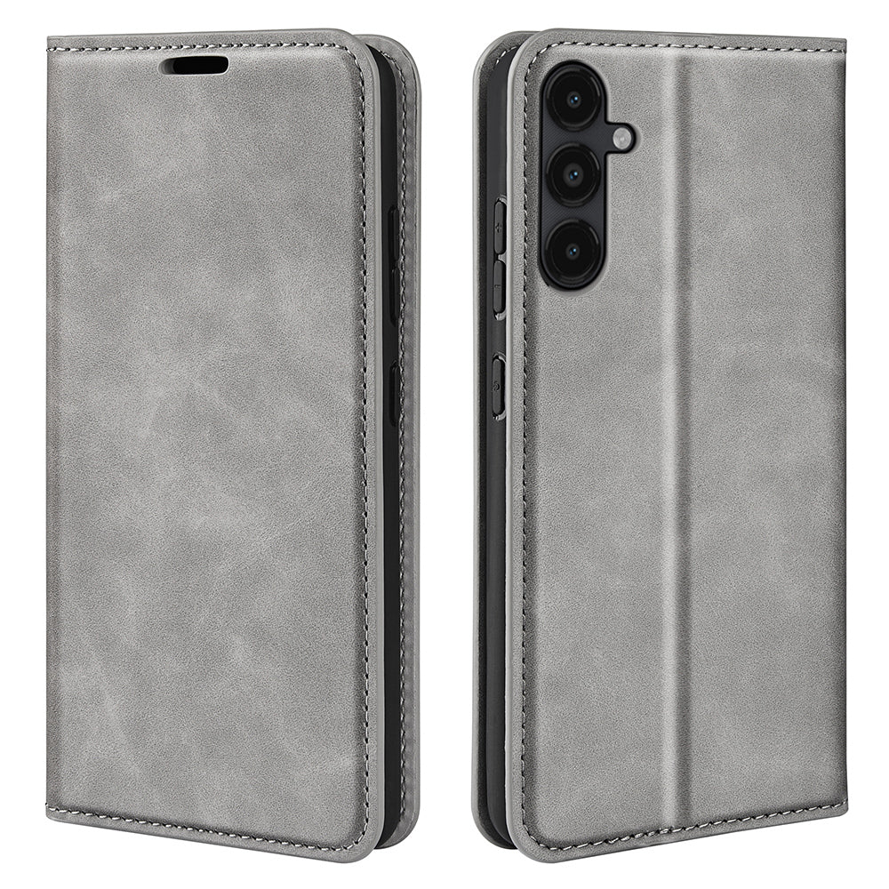 For Samsung Galaxy M14 5G Magnetic Flip Stand Wallet Phone Cover Skin-touch Leather Phone Case For Samsung Galaxy M14 5G Magnetic Flip Stand Wallet Phone Cover Skin-touch Leather Phone Case